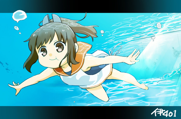 潜っちゃうよ ずんずん さんのイラスト ニコニコ静画 イラスト