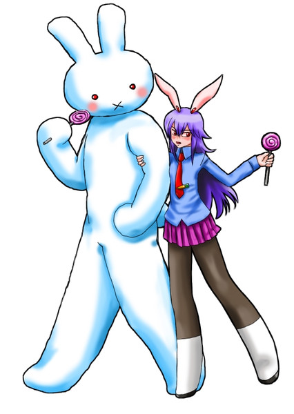 月のイナバと地上の因幡 うに様 さんのイラスト ニコニコ静画 イラスト