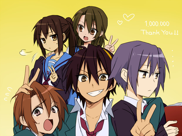 100万再生ありがとうございました もこみち さんのイラスト ニコニコ静画 イラスト