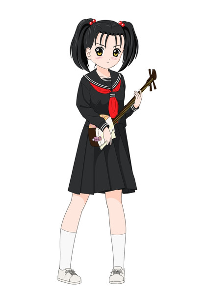 ツンデレ娘と三味線 イーダ さんのイラスト ニコニコ静画 イラスト