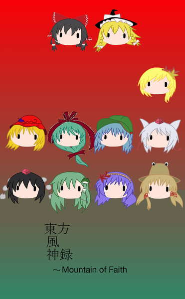 3 5インチ Iphone壁紙23 東方風神録 Thetheorier さんのイラスト ニコニコ静画 イラスト