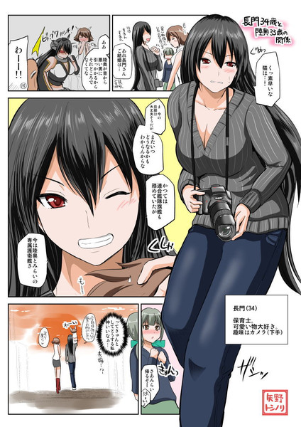 長門34歳と陸奥33歳の関係 14 05 22 矢野トシノリ さんのイラスト ニコニコ静画 イラスト
