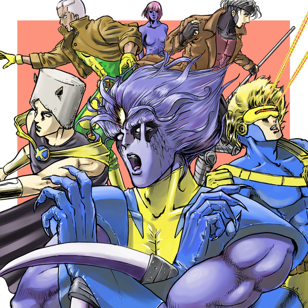 荒木飛呂彦の奇妙なx Men たーけん さんのイラスト ニコニコ静画 イラスト