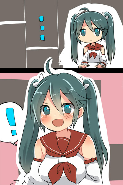 直角が楽しくてしょうがない五十鈴ちゃん