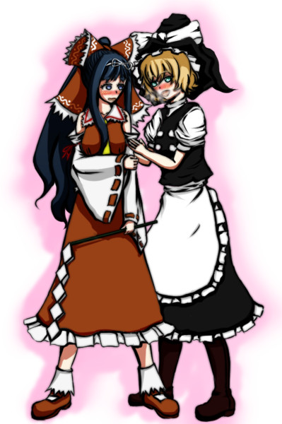 あの娘に黒白と紅白を 留美茄子猫 さんのイラスト ニコニコ静画 イラスト