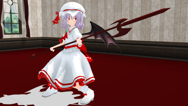 Mmd レミリアに永峰希美 Mugenキャラ のモーション当ててみた アリス大好き野郎 さんのイラスト ニコニコ静画 イラスト