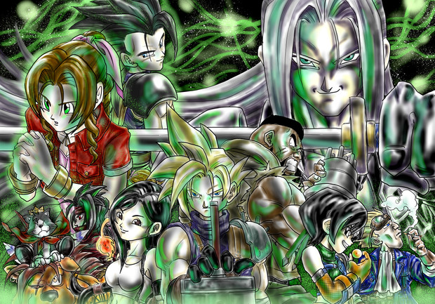 鳥山明風ff7 ハチワレ さんのイラスト ニコニコ静画 イラスト
