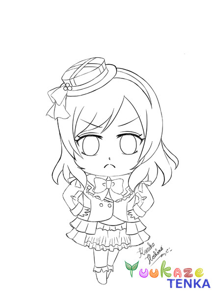 デフォルメ真姫ちゃん