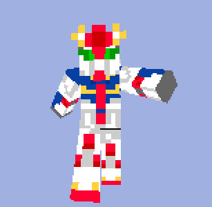 マインクラフトスキン ZZガンダム