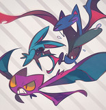ポケモン青 ゴルバット Gifアニメ Noverun さんのイラスト ニコニコ静画 イラスト