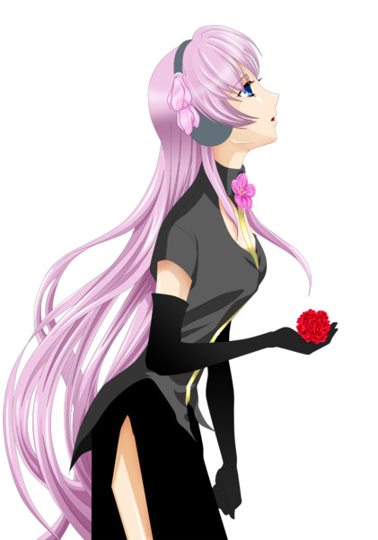 透過png ルカ と 花 素材 V V さんのイラスト ニコニコ静画 イラスト