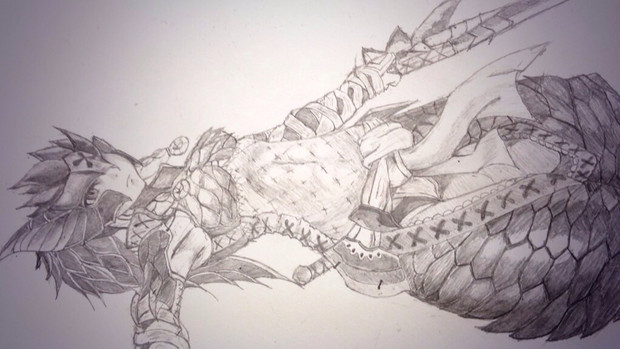 ナルガクルガ装備 エルレ さんのイラスト ニコニコ静画 イラスト