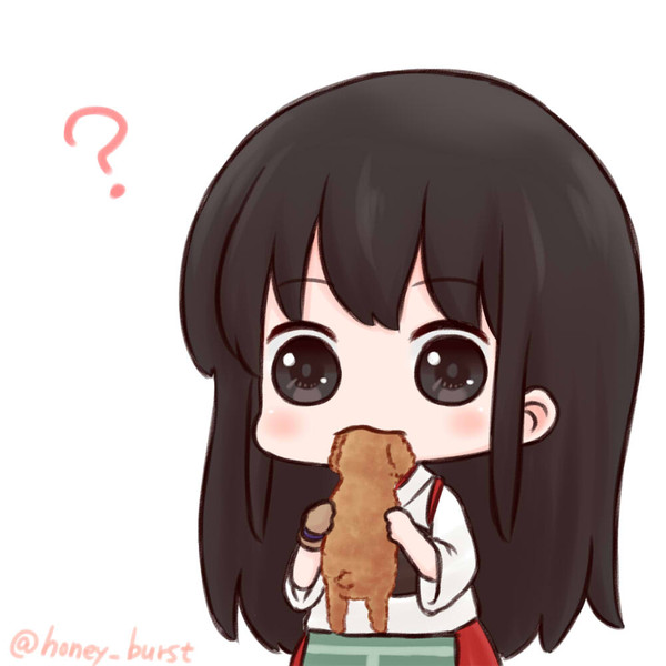 赤城さんそれ唐揚げじゃなくてトイプードル バッタ さんのイラスト ニコニコ静画 イラスト