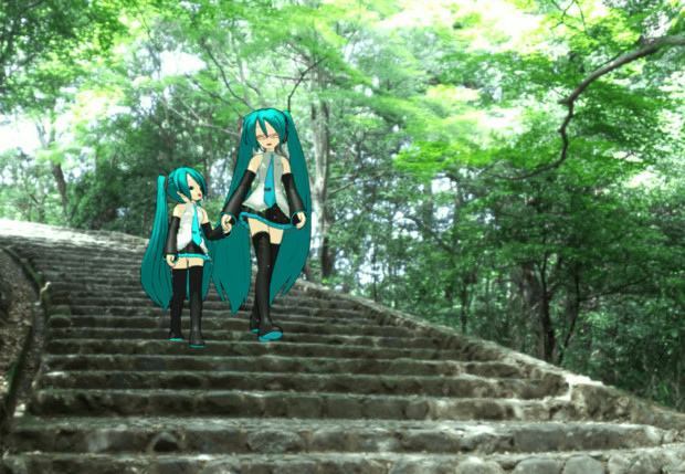 新緑の嵐山公園でお散歩 秋時雨 さんのイラスト ニコニコ静画 イラスト