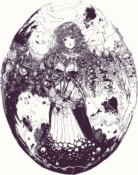 儚くも綺麗な世界 ここりん さんのイラスト ニコニコ静画 イラスト