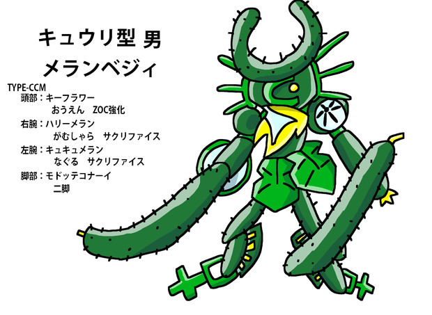 キュウリ型 マーク２ さんのイラスト ニコニコ静画 イラスト