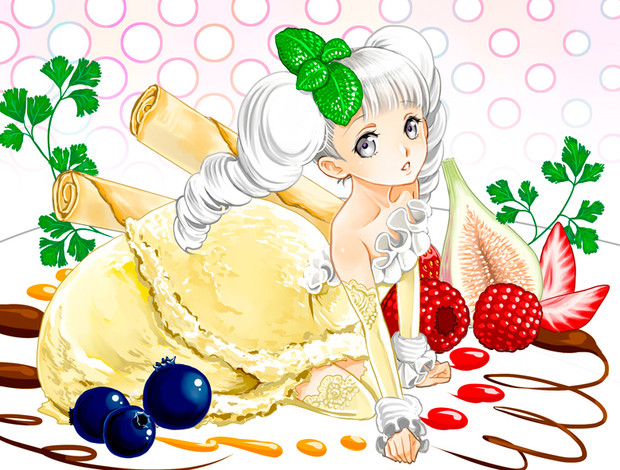 ヴァニラアイスクリーム まなかっち さんのイラスト ニコニコ静画 イラスト