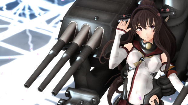 Mmd艦これ 大和 2 Kizck さんのイラスト ニコニコ静画 イラスト