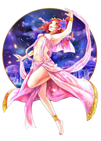 いろいろ 踊り子 イラスト 1764 砂漠 踊り子 イラスト