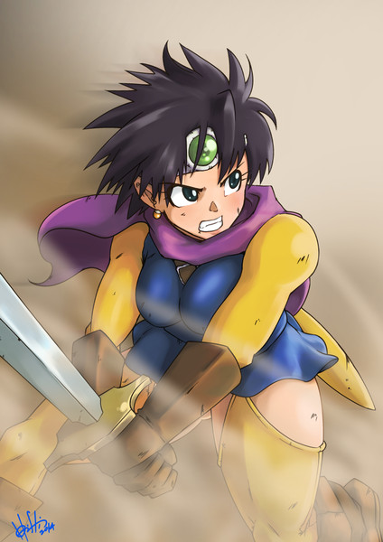 女勇者 Dq3 ほりシン さんのイラスト ニコニコ静画 イラスト