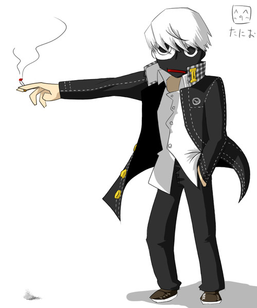 P4主人公が黒汐さんに見えたので たにお さんのイラスト ニコニコ静画 イラスト