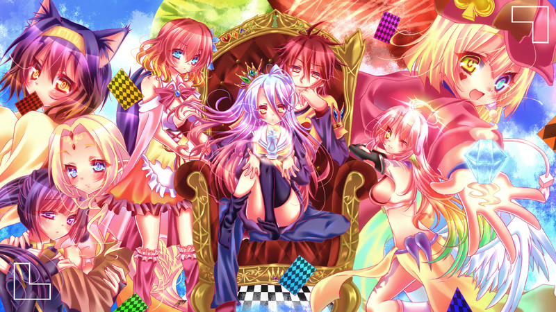 ノーゲーム ノーライフ採用エンドカード Nicosub静画