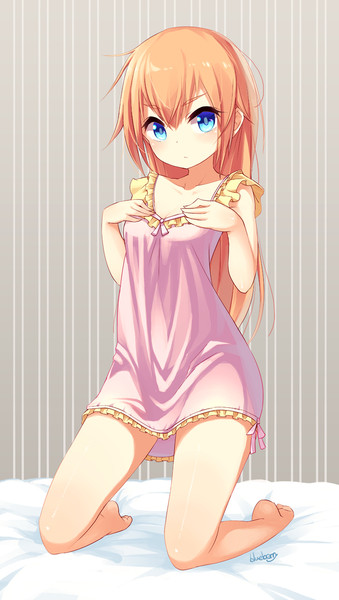 ネグリジェ娘 Blueberry さんのイラスト ニコニコ静画 イラスト