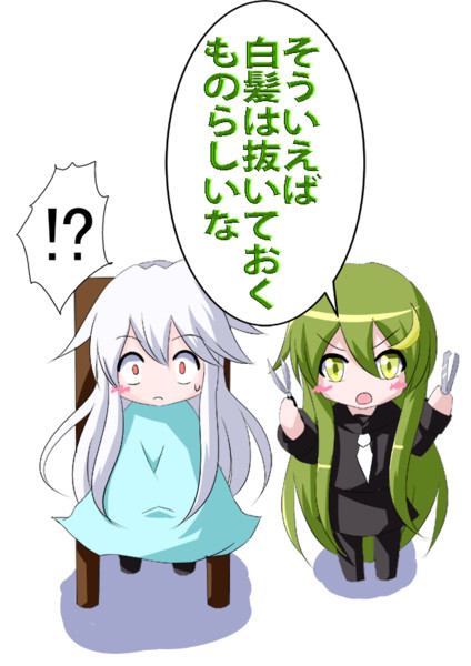 菊月 散髪中に長月の姉上が妙なことを言い出した Meitoro さんのイラスト ニコニコ静画 イラスト