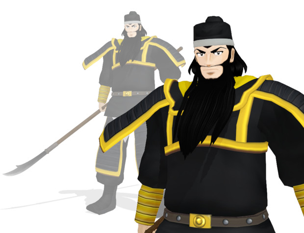 Mmd 関羽 横山三国志 モデル配布 鯖缶 さんのイラスト ニコニコ静画 イラスト