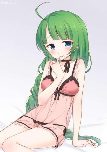 夕雲さんにベビードールを着てもらいたかっただけ 桝石きのと さんのイラスト ニコニコ静画 イラスト