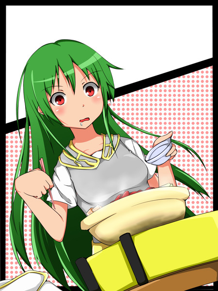 鍋を食べるアテナちゃん ひいらぎ さんのイラスト ニコニコ静画 イラスト