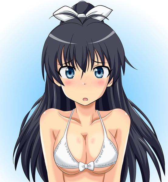 響に水着で胸を寄せてもらった タクミ さんのイラスト ニコニコ静画 イラスト