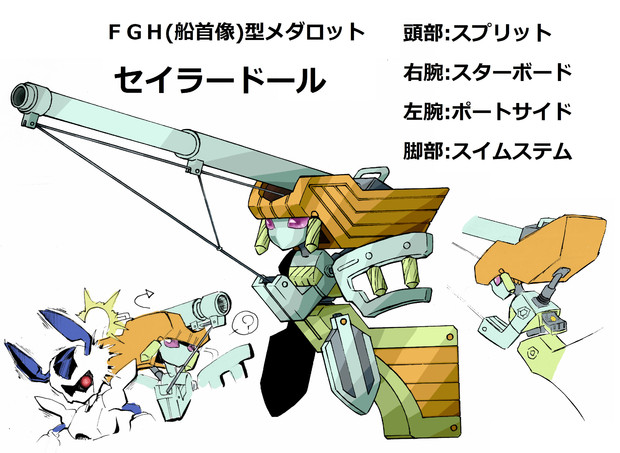 船首像型メダロット 転寝 さんのイラスト ニコニコ静画 イラスト
