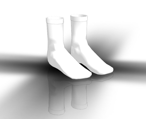 Mmd 男性用靴下 朔夜 ｋ さんのイラスト ニコニコ静画 イラスト