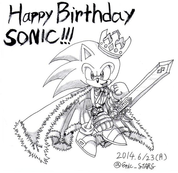 Happy Birthday Sonic 2014!!!