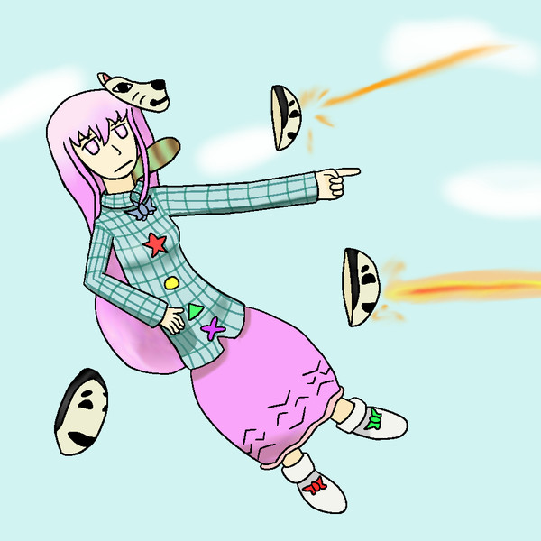 シールドビット お面型 能面 小姫 さんのイラスト ニコニコ静画 イラスト