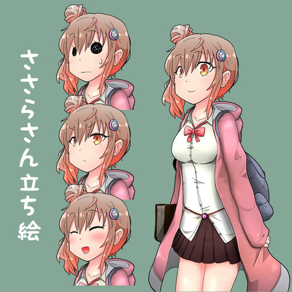 ささらさん立ち絵集2 Ru る さんのイラスト ニコニコ静画 イラスト