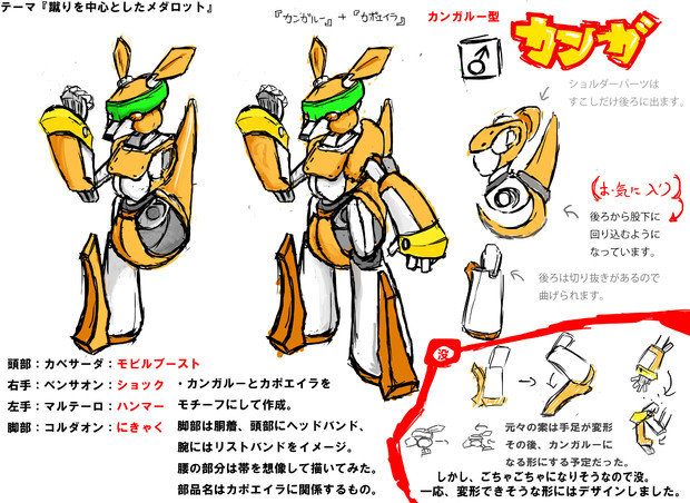 オリジナルメダロット案 綛 Kase さんのイラスト ニコニコ静画 イラスト