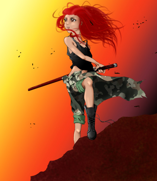 ～終戦～女戦士