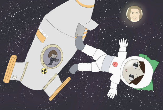 なでこ宇宙へ Mitten さんのイラスト ニコニコ静画 イラスト