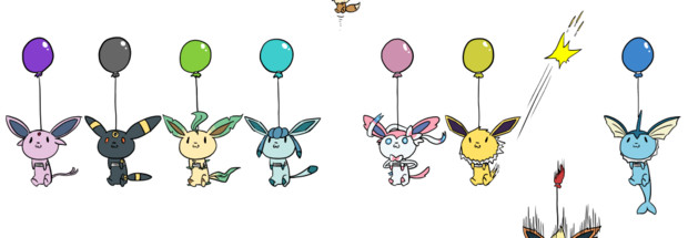 ふうせんブイズ２ Liczka リチカ さんのイラスト ニコニコ静画 イラスト