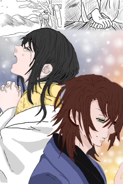 四季折の羽トレスさせていただきました 薄桜鬼ver ニコニコ静画 イラスト
