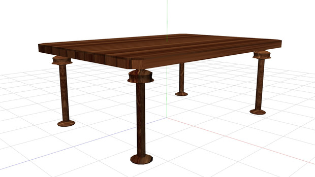木製テーブル01