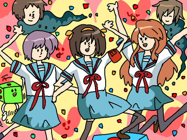 涼宮ハルヒの憂鬱 さえき さんのイラスト ニコニコ静画 イラスト