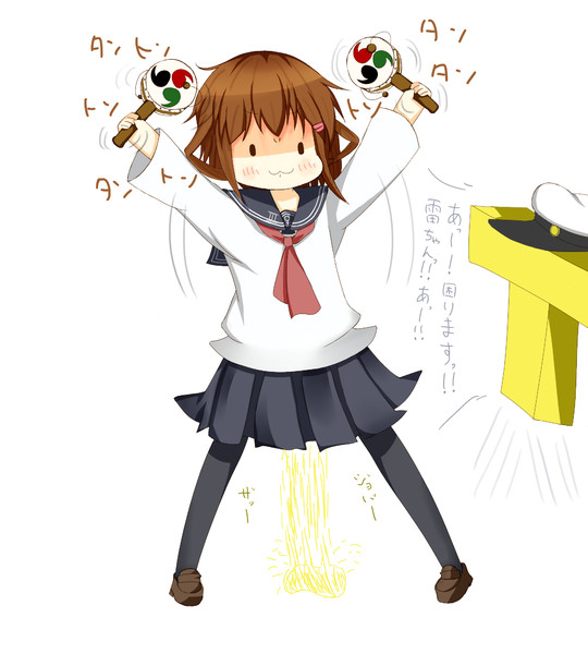 雷ちゃんっ あっー 困りますっ あっー りょりょ さんのイラスト ニコニコ静画 イラスト