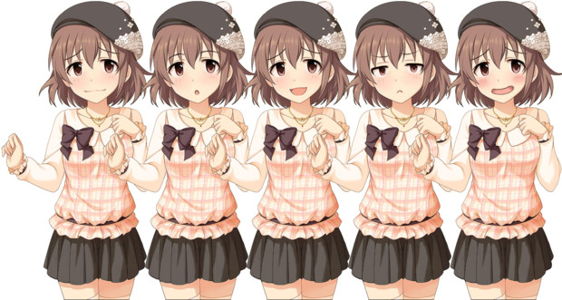 喜多日菜子 グリッターステージ の立ち絵 のような物です たこ ゆでだこｐ さんのイラスト ニコニコ静画 イラスト