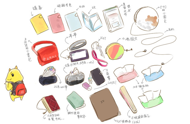 かばんのなかみは Fuzora さんのイラスト ニコニコ静画 イラスト