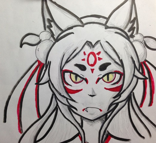 アナログ絵 犬神 シアン さんのイラスト ニコニコ静画 イラスト