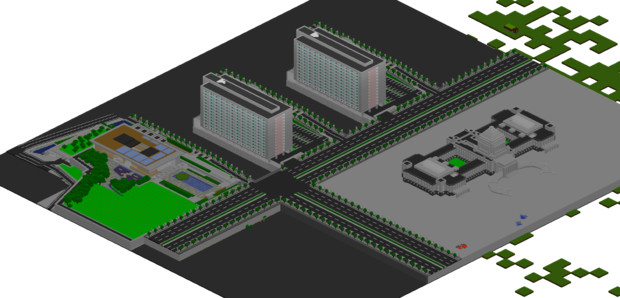 Minecraft 首相官邸 永田町map データ配布 レクター さんのイラスト ニコニコ静画 イラスト
