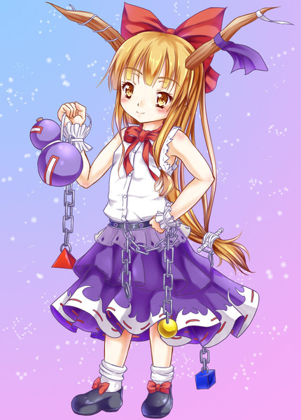 伊吹萃香立ち絵 辻本奈央 さんのイラスト ニコニコ静画 イラスト